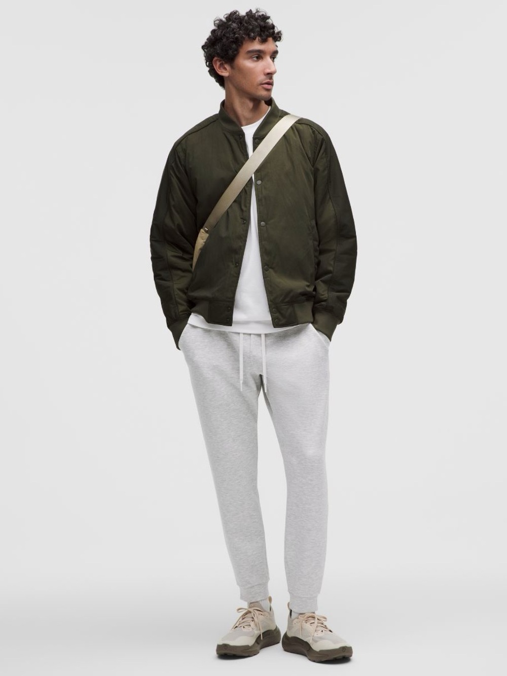 Lululemon Men’s Smooth Spacer Jogger Regular Size Medium Heather Grey